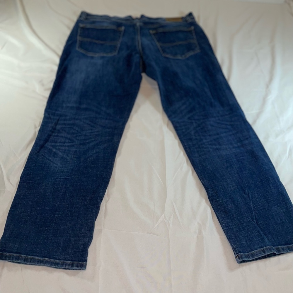 Lucky Brand 221 Straight Leg Jeans Mens 40x30 Dark Wash Blue Denim Pants - Picture 8 of 8